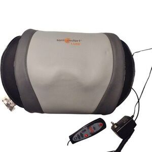 Sonic Comfort Luxe Neck and Back  Massager Spa Massage Heat Portable Therapeutic